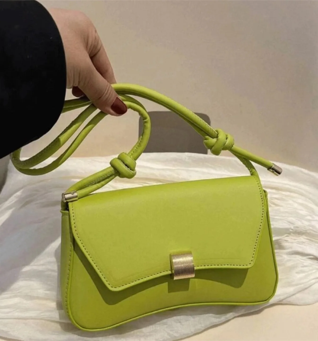 New Lime Green under the Shoulder Bag thumbnail