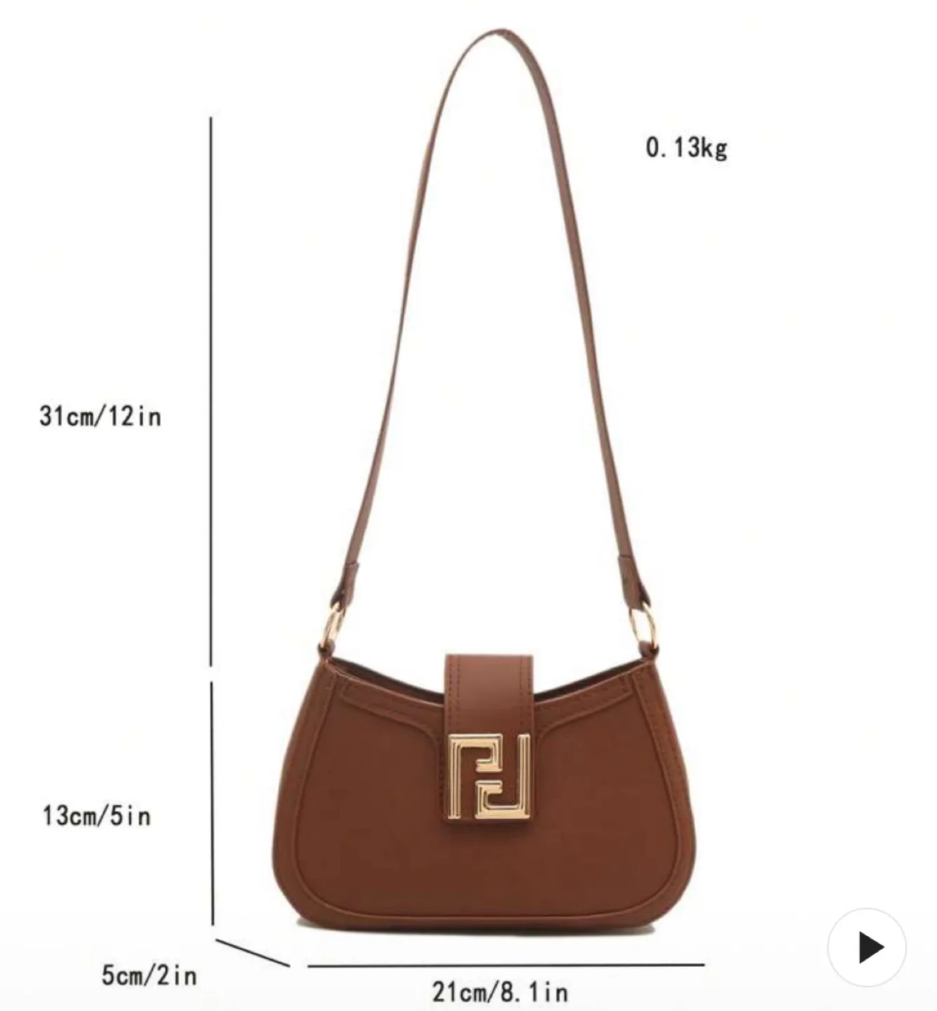 New Brown under the Shoulder Bag image indicator(2)