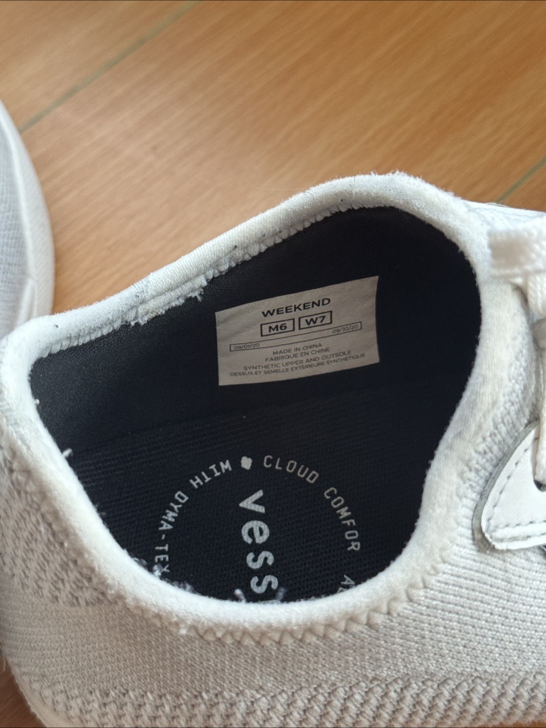 Vessi Weekend White Women's Size 7 - photo 3