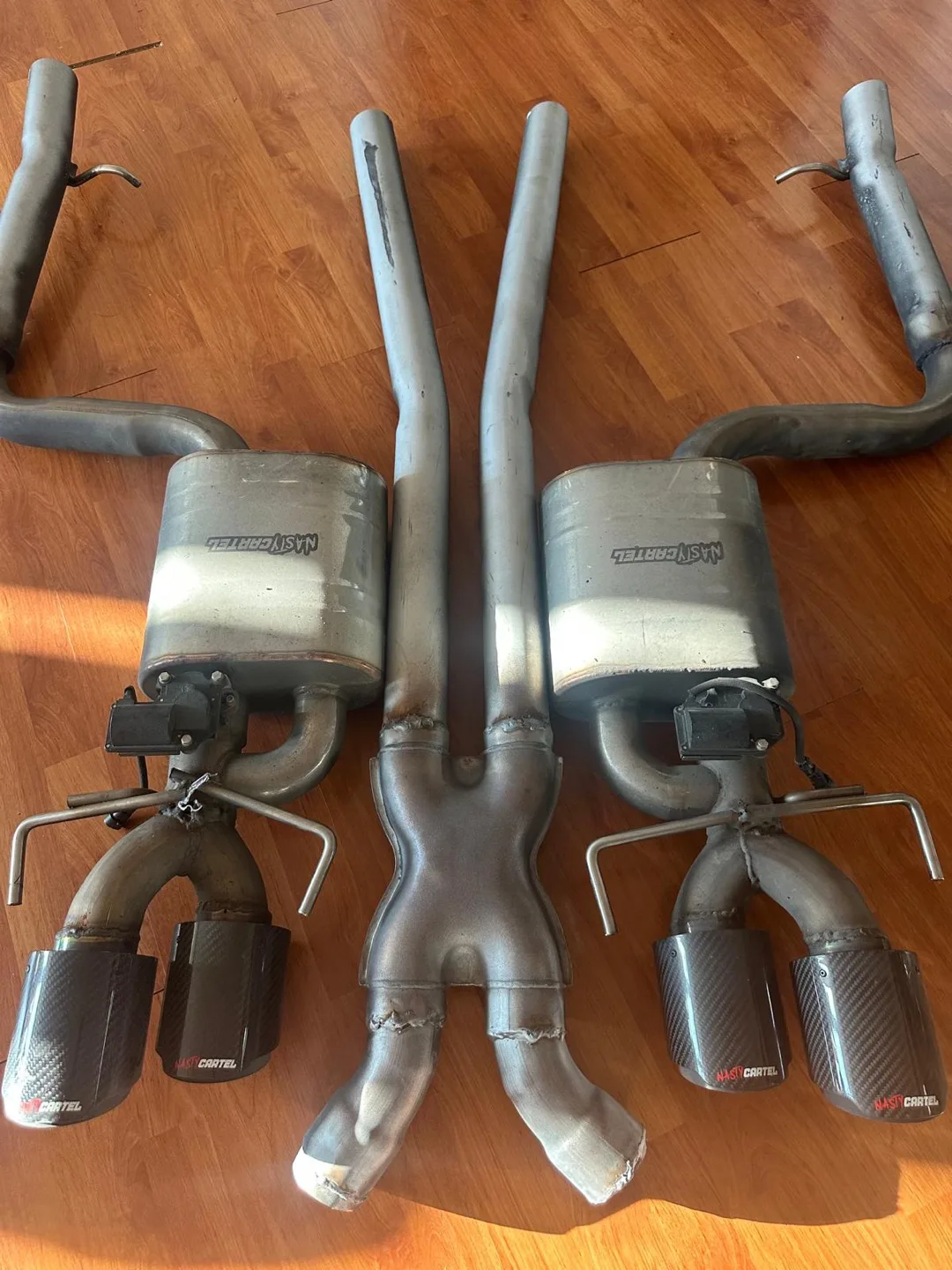 RR Racing Valvetronic Bazooka Exhaust System for Lexus IS500 thumbnail