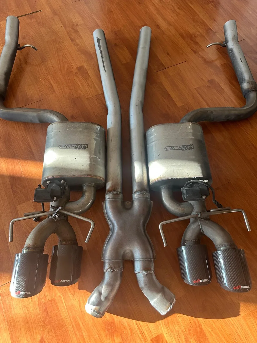 RR Racing Valvetronic Bazooka Exhaust System for Lexus IS500 image indicator(2)