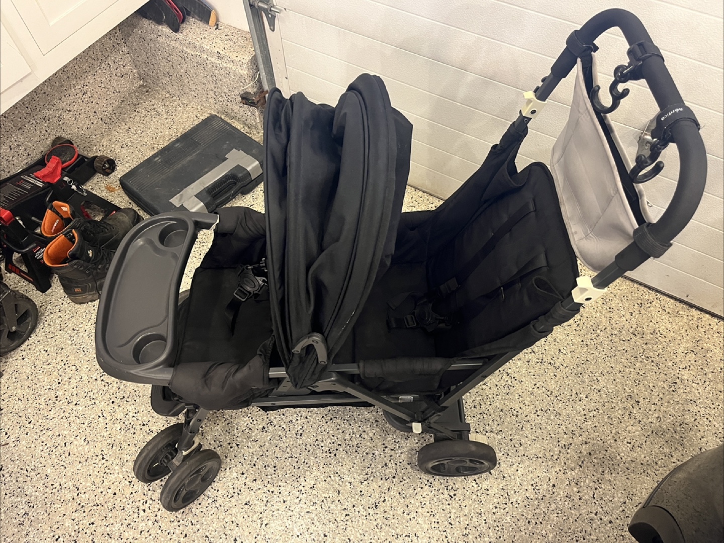 Double Stroller, Joovy 8147 Caboose Stand on Tandem Stroller - photo 2