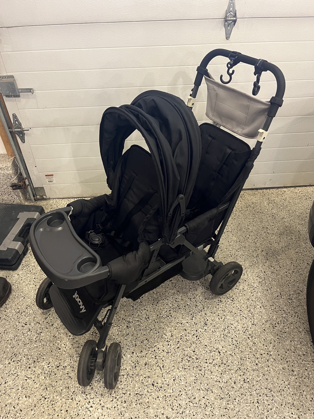 Double Stroller, Joovy 8147 Caboose Stand on Tandem Stroller