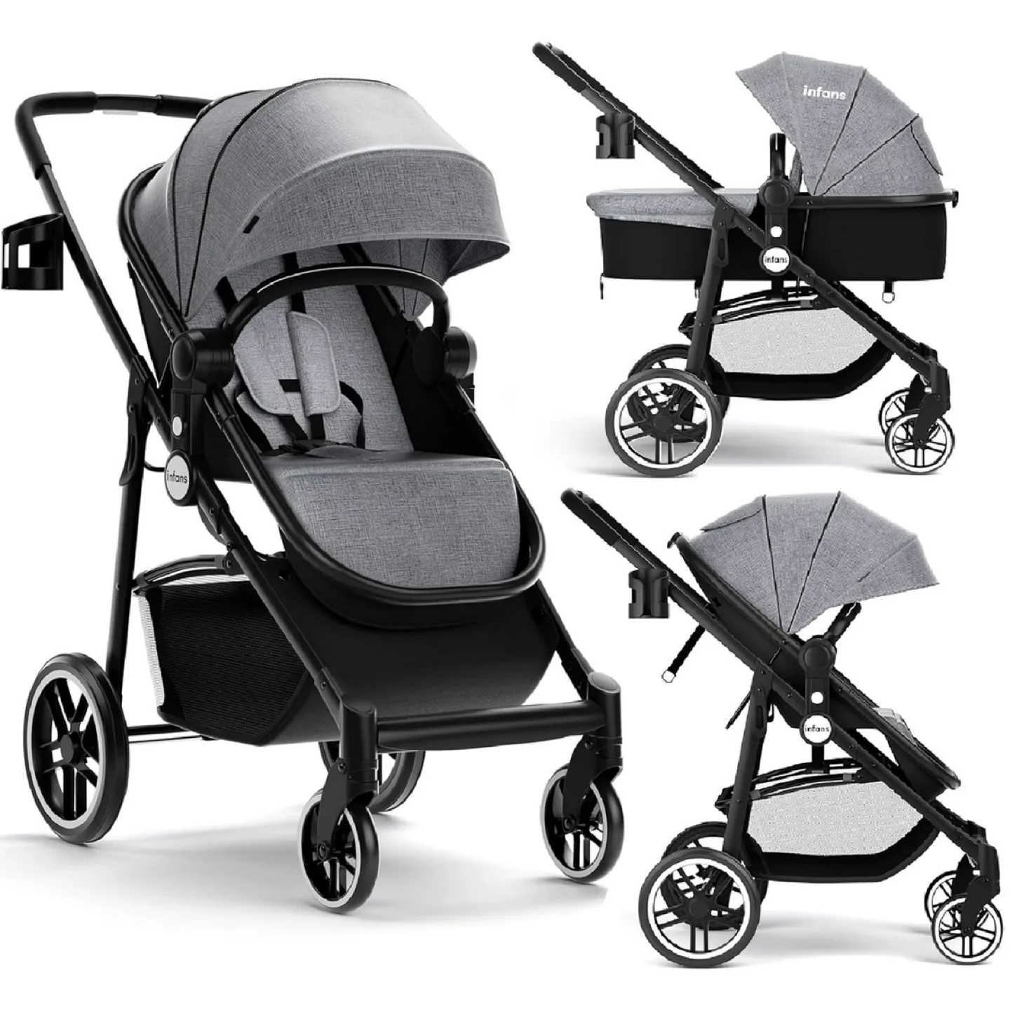 Infans Reversible Baby Stroller (0-36 months) thumbnail