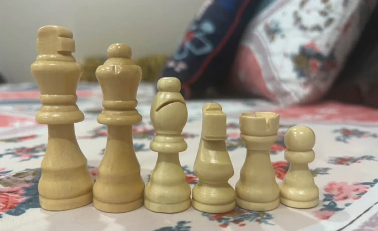 Wooden Chess Set, Solid Wood, Complete image indicator(3)