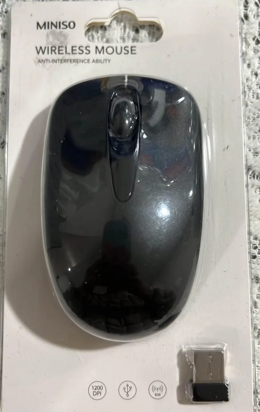 New Miniso Wireless Mouse - Black thumbnail