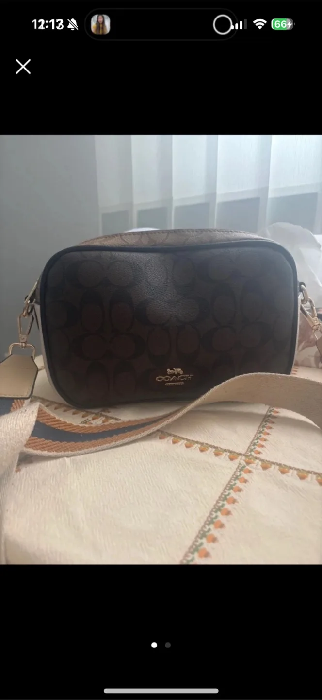 Coach Camera Bag in Signature Canvas thumbnail