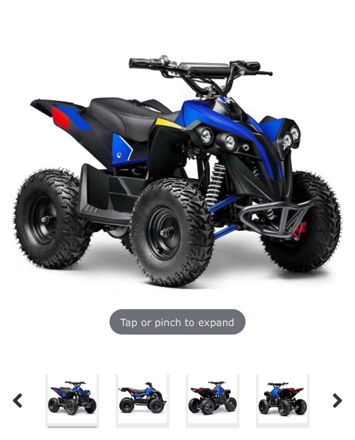 Kids 36v 1000w All Electric ATV Brand New image indicator(3)