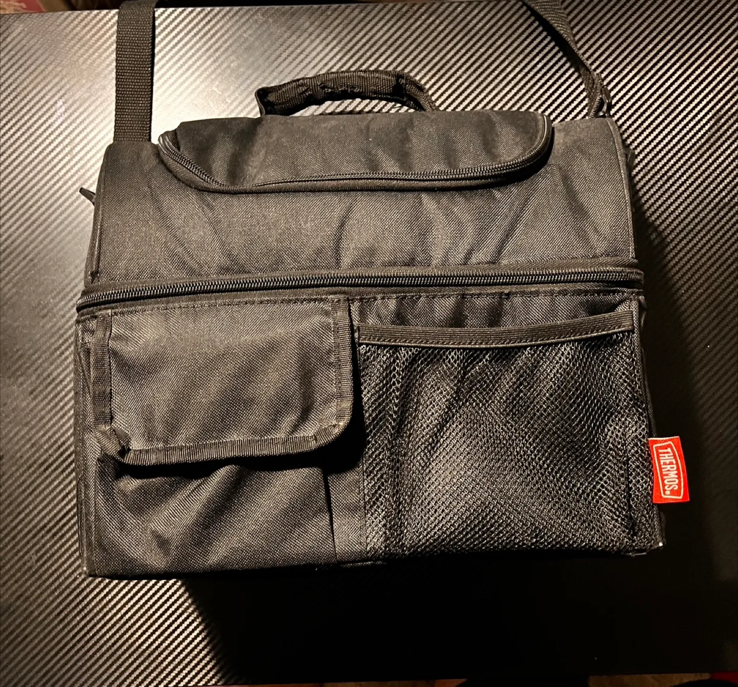 Thermos Black Insulated Lunch Bag thumbnail
