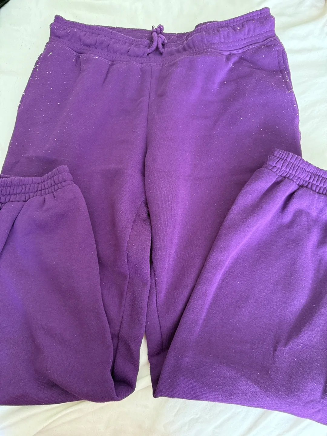 Purple Jogger Pants thumbnail
