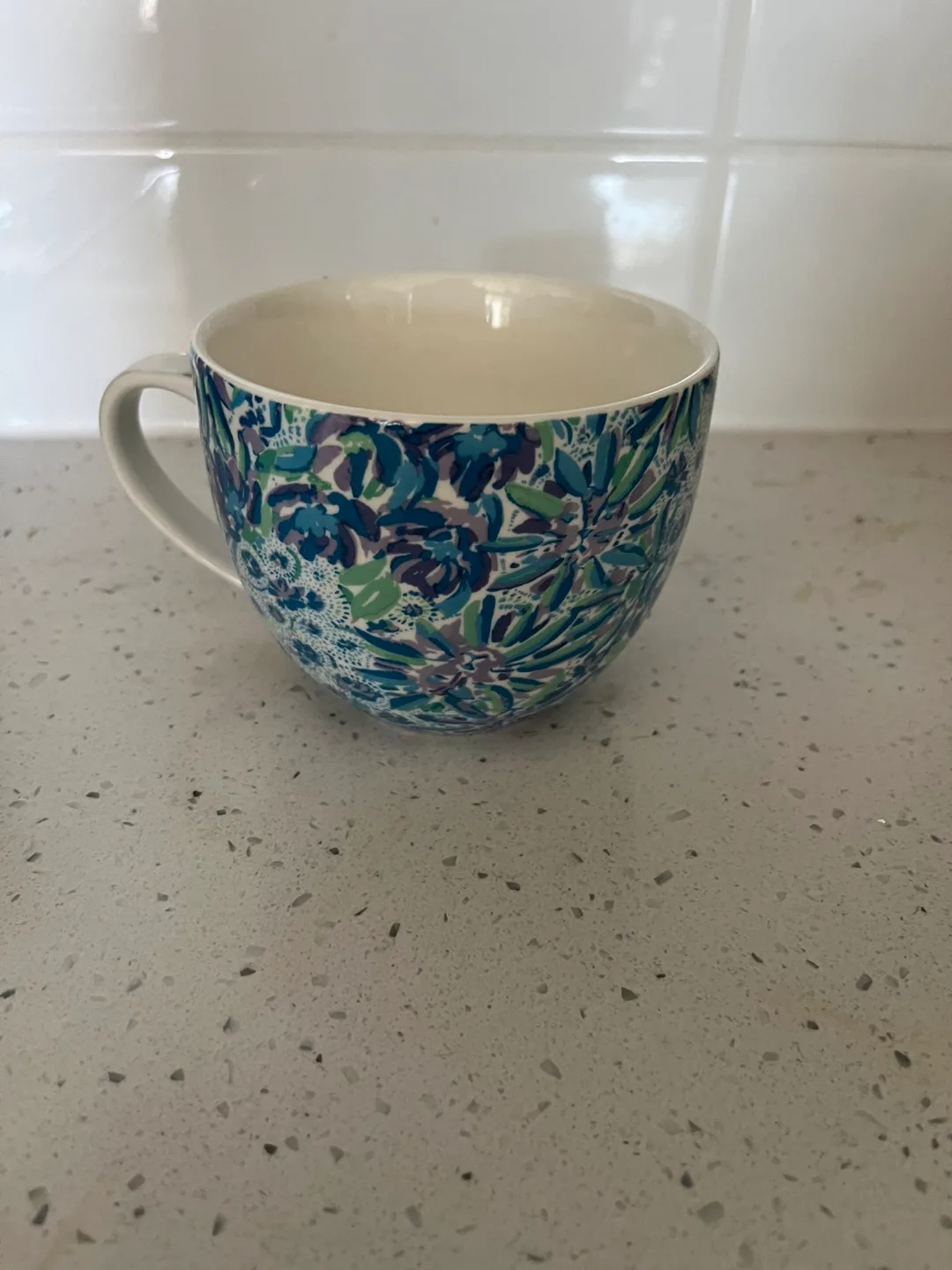 Lilly Pulitzer Floral Print Coffee Mug image indicator(3)