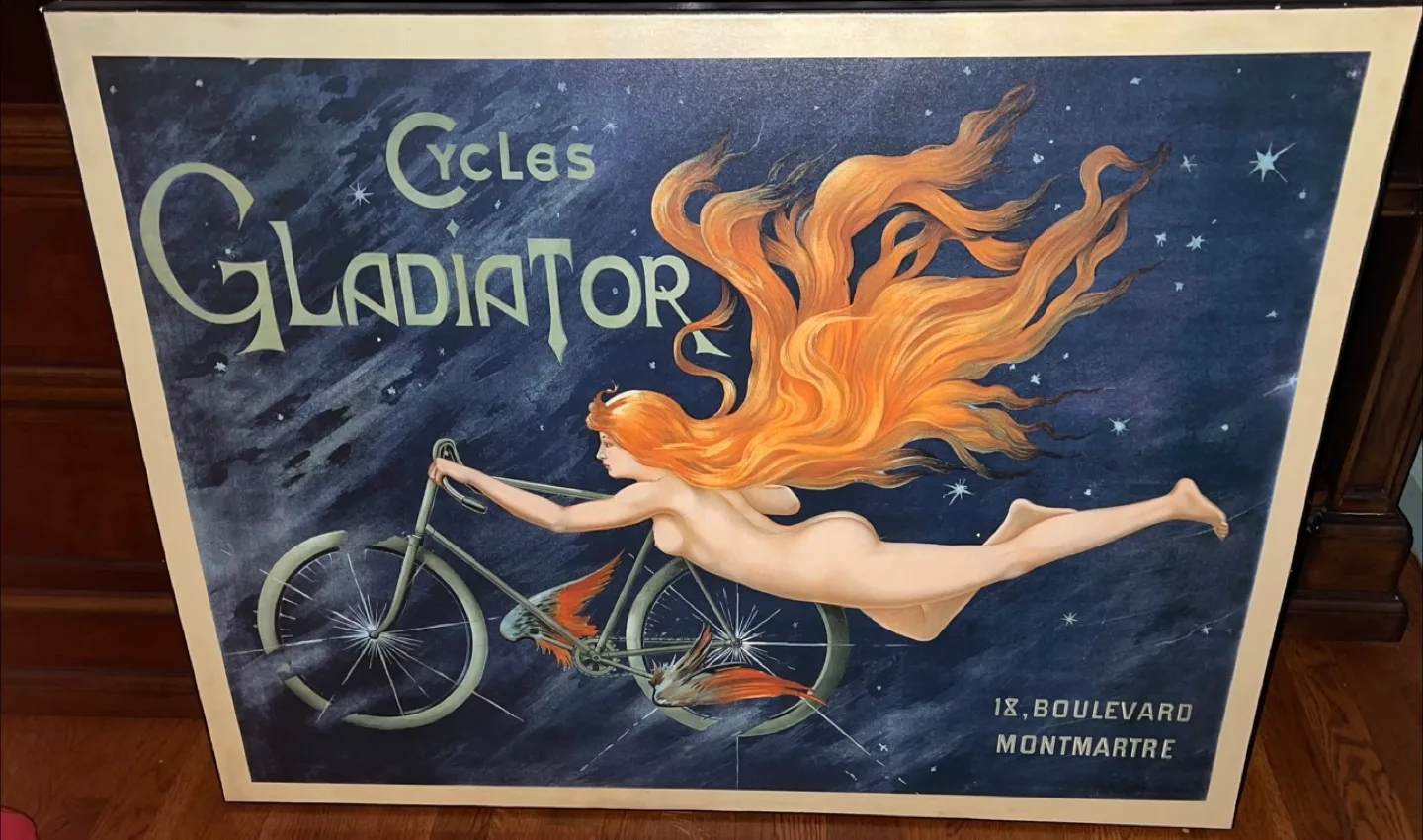 Cycles Gladiator Art Print thumbnail