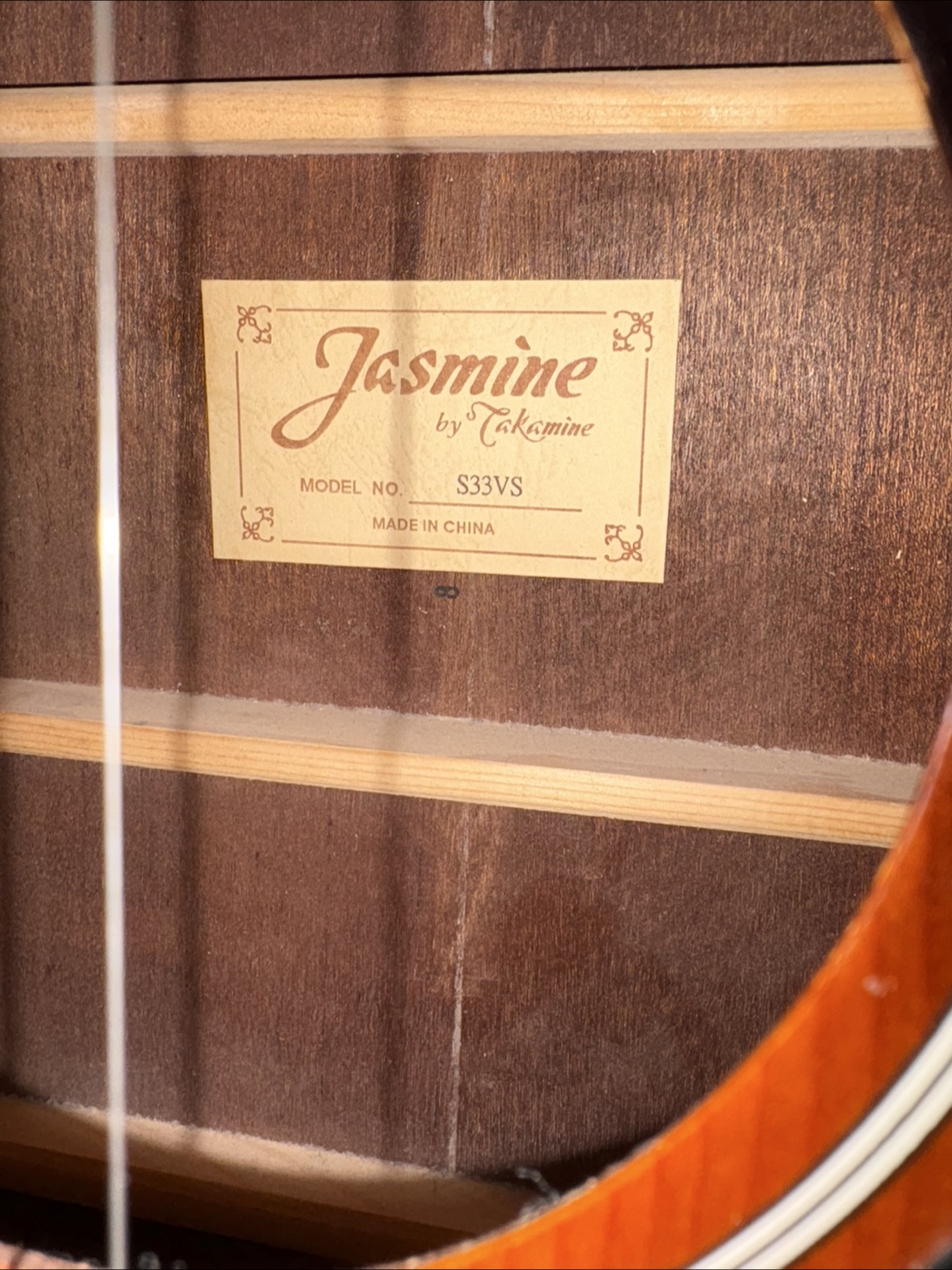 Jasmine by Takamine S33VS Acoustic Guitar - photo 2
