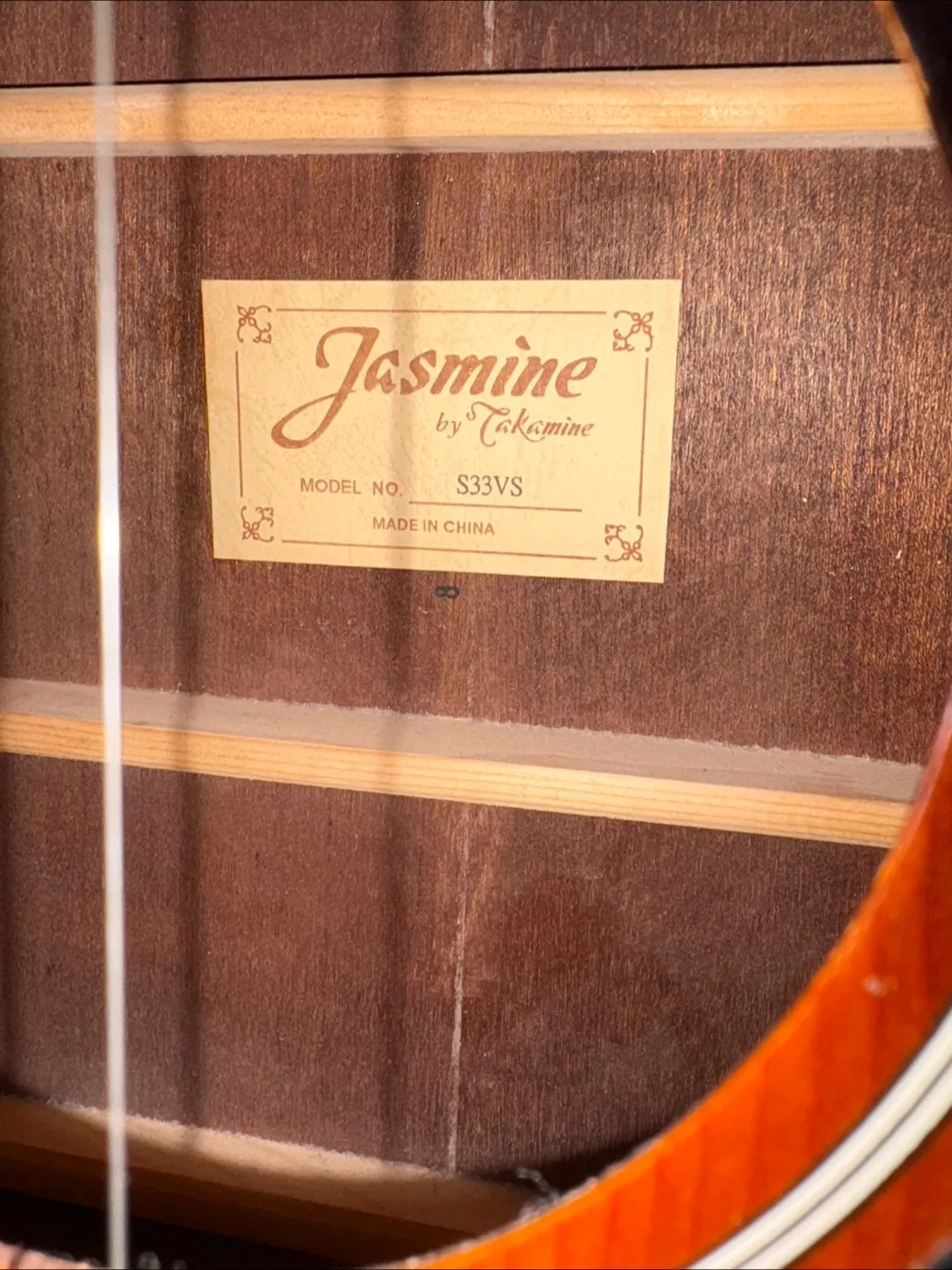Jasmine by Takamine S33VS Acoustic Guitar image indicator(2)