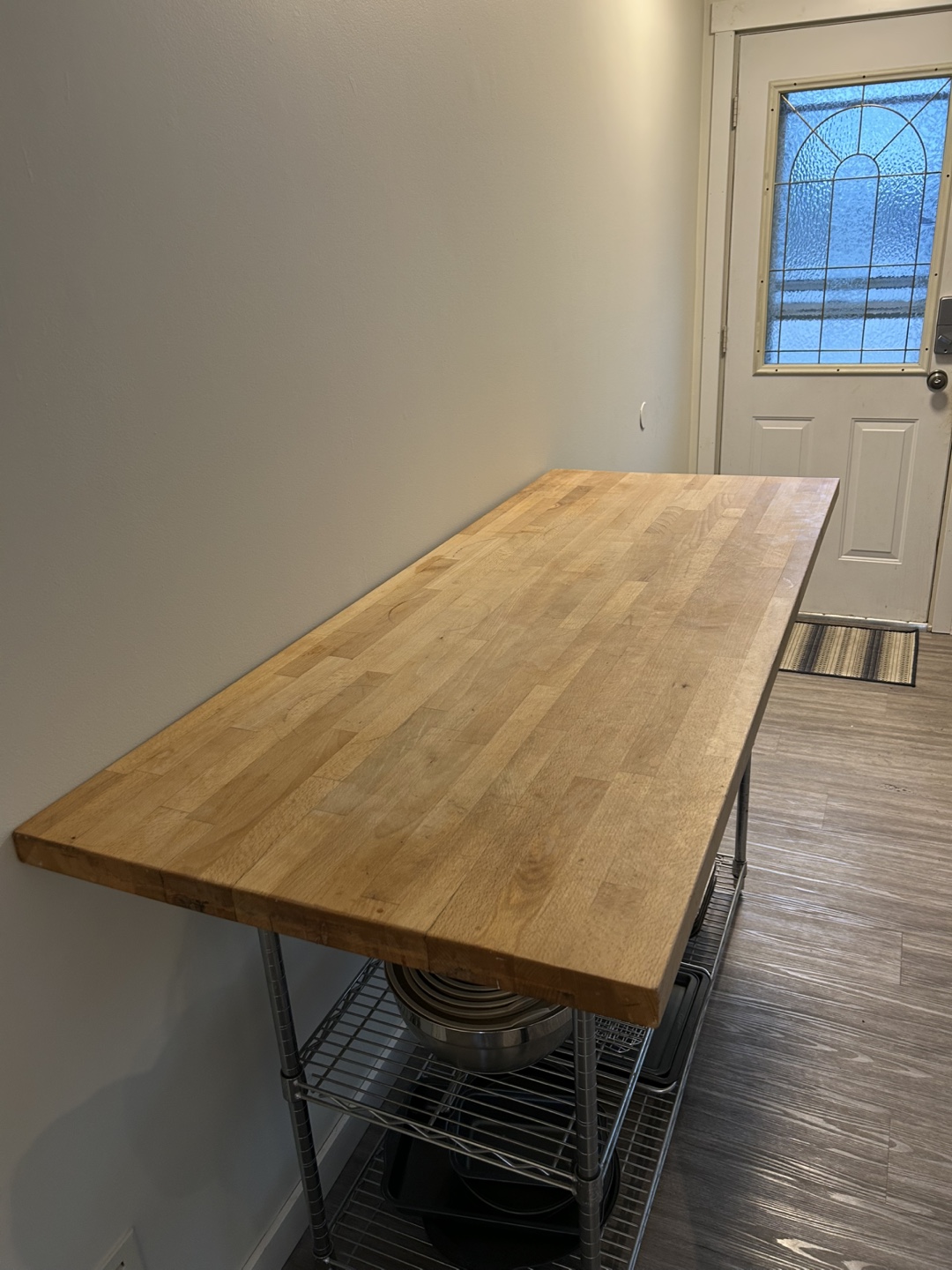 Kitchen Island with Butcher Block Top - photo 3