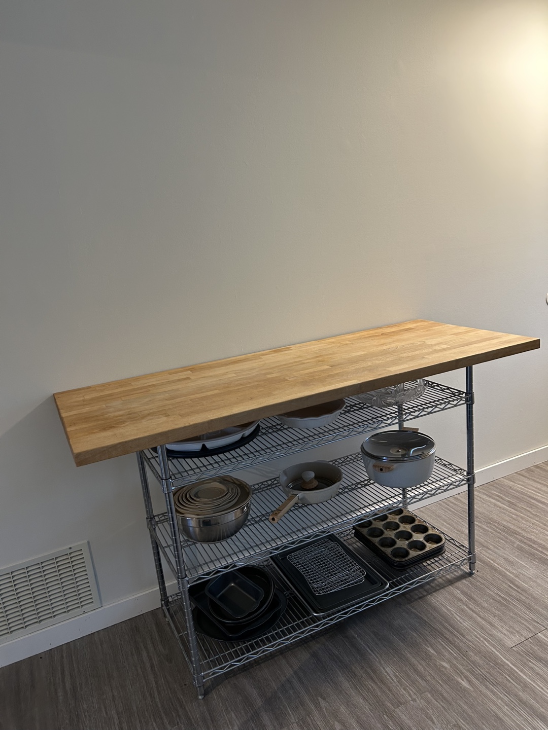 Kitchen Island with Butcher Block Top - photo 2