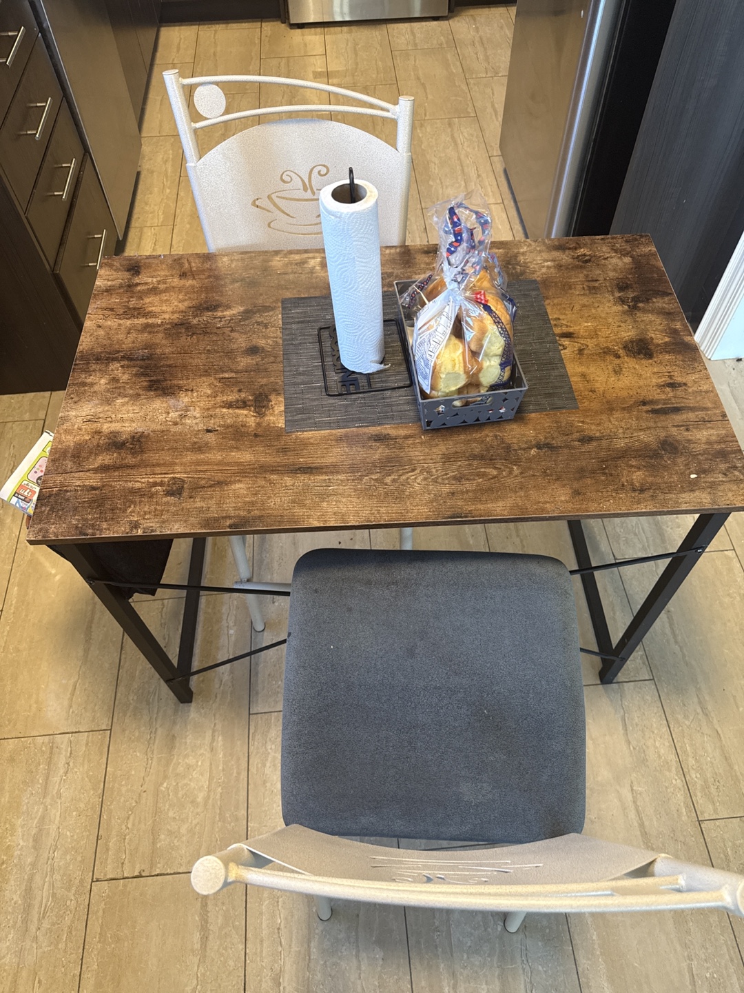 Rustic Brown Dining Table Set