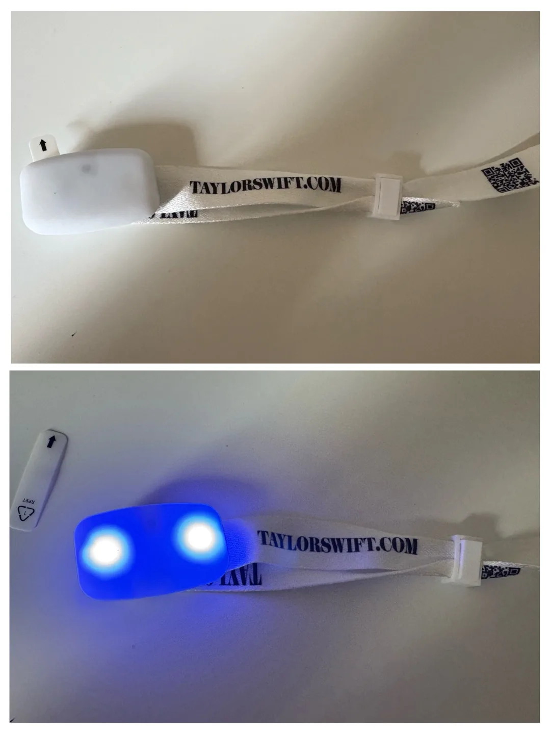 Eras tour Concert wristband - Taylor Swift light up wristband thumbnail