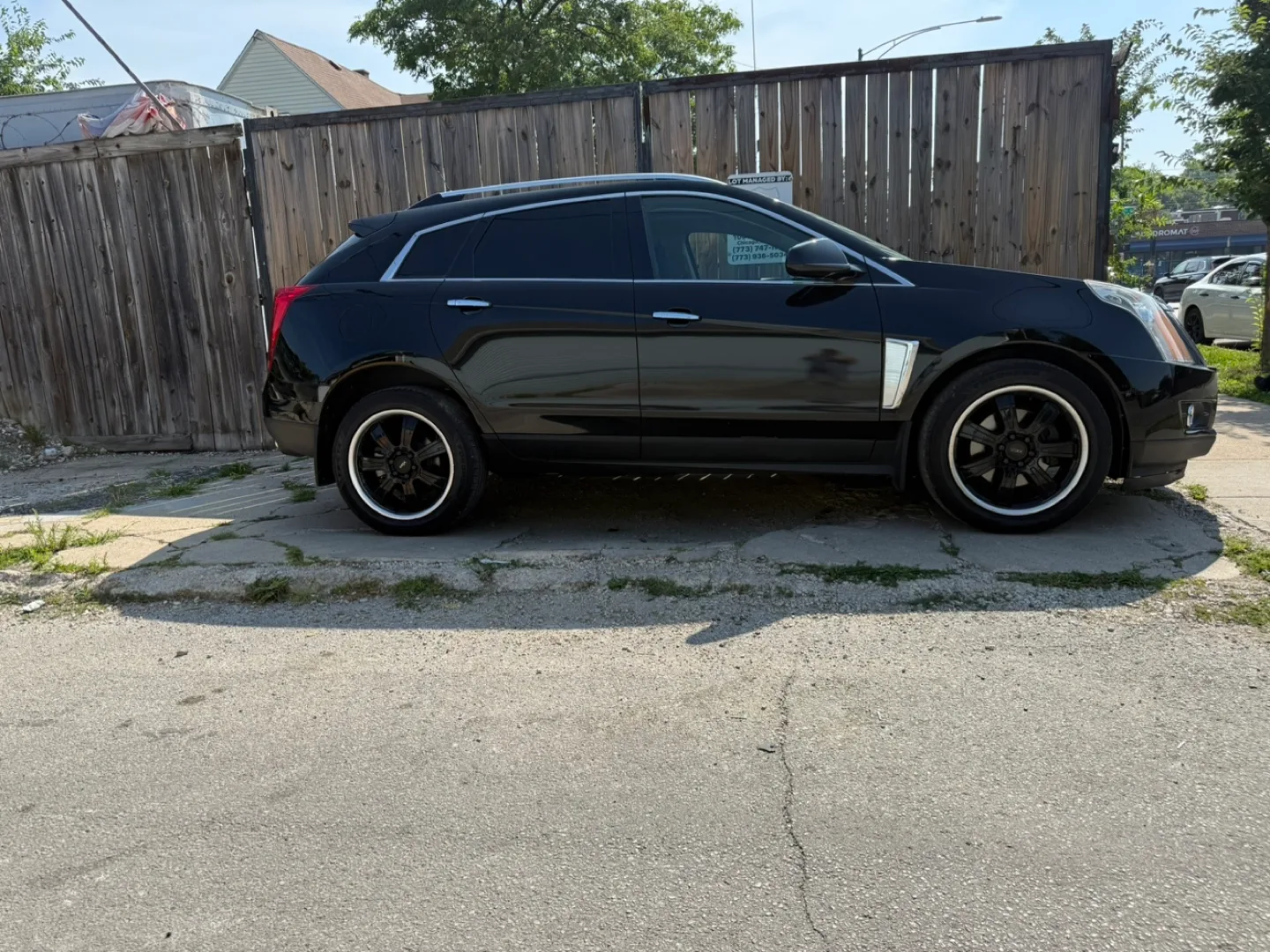 Black Cadillac SRX4 2014 thumbnail