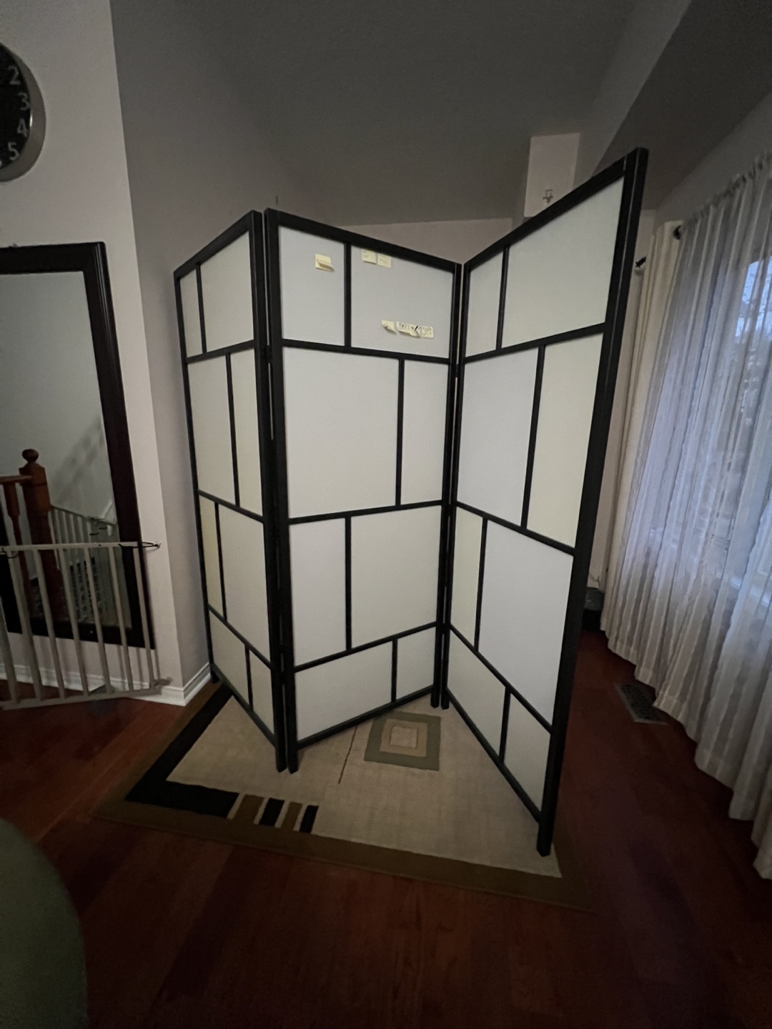 IKEA RISÖR Room Divider - White/Black - photo 2