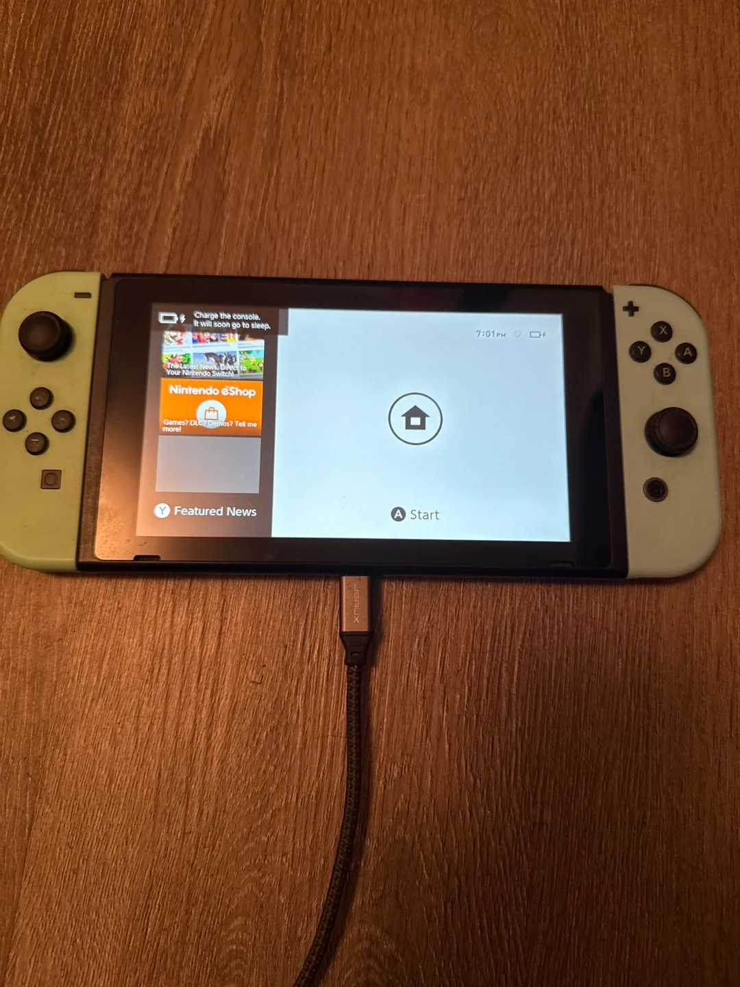Nintendo Switch, animal crossing game included & pro controller thumbnail
