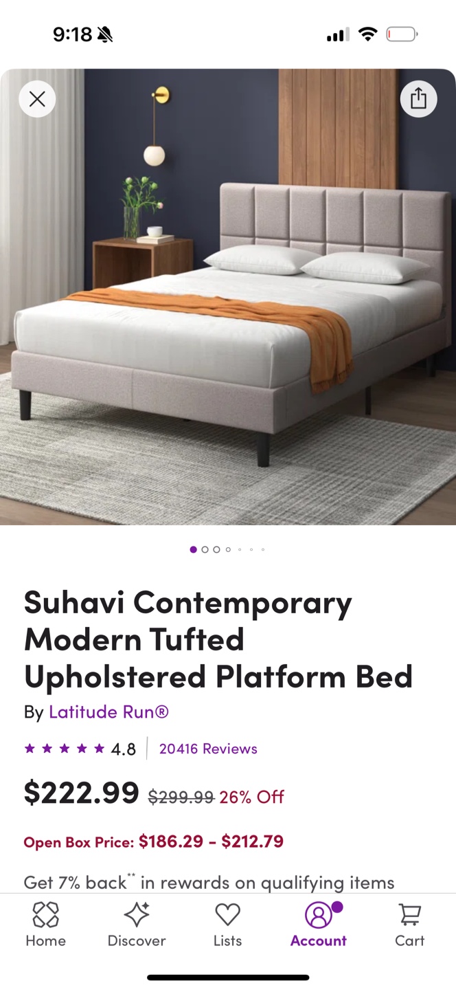 ‘Latitude Run’ Queen Platform Bed - photo 2
