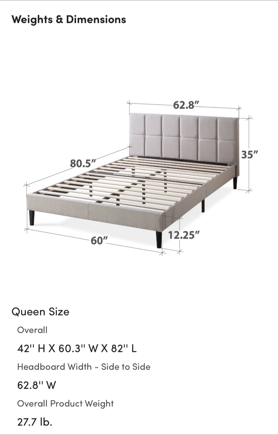 ‘Latitude Run’ Queen Platform Bed - photo 3