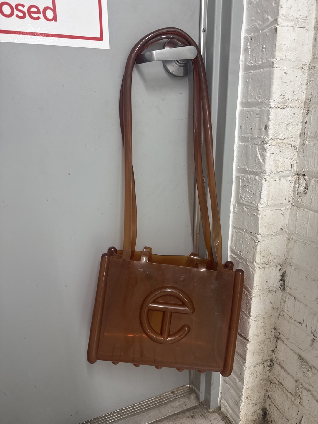 Telfar Shopping Bag Medium Brown