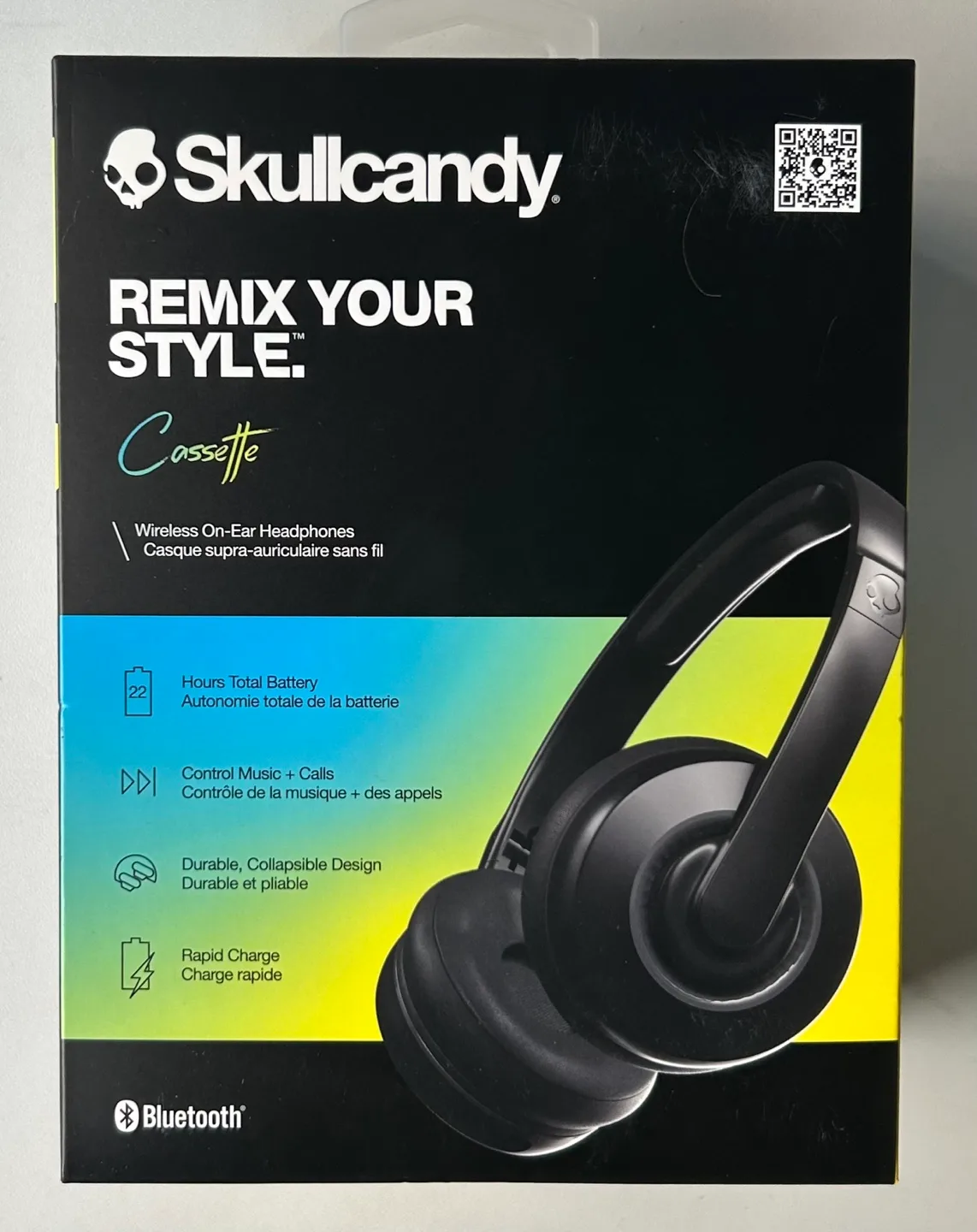 Skullcandy Wireless On-Ear Headphones - Black thumbnail