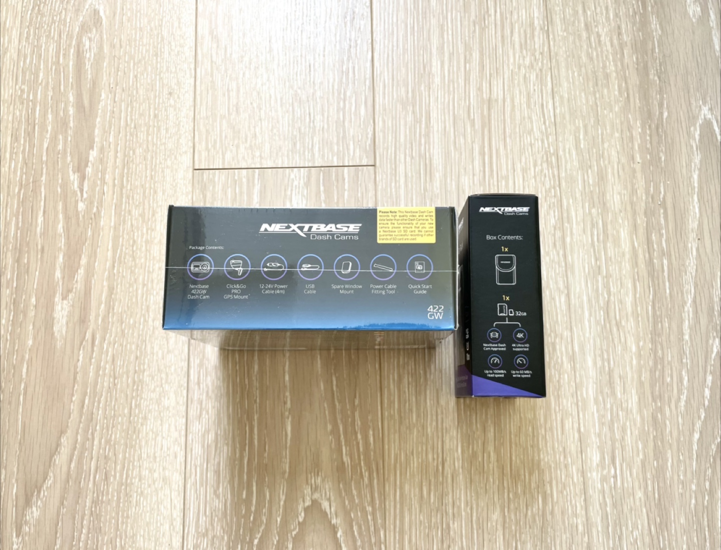 Nextbase 422GW Dash Cam + 32GB SD (New + Receipt) - photo 3