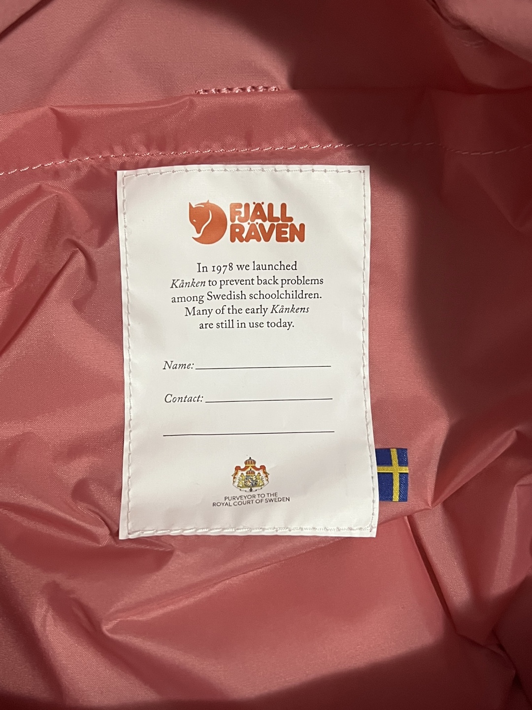 *LIKE NEW* PINK Fjallraven Kanken — 16L - photo 3