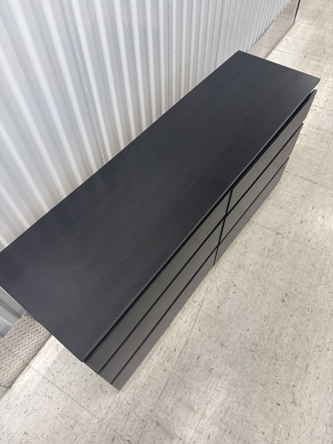 IKEA Black Dresser with 6 Drawers - photo 3