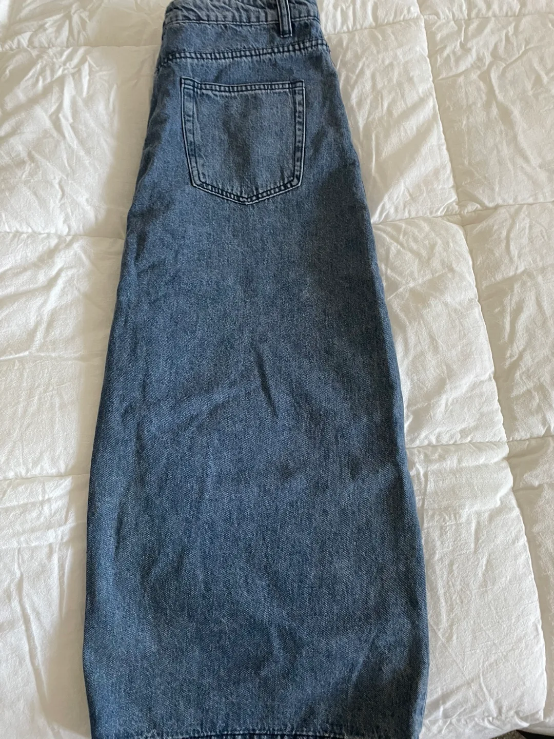FRNCH Paris Denim Midi Skirt - Size 36 image indicator(3)