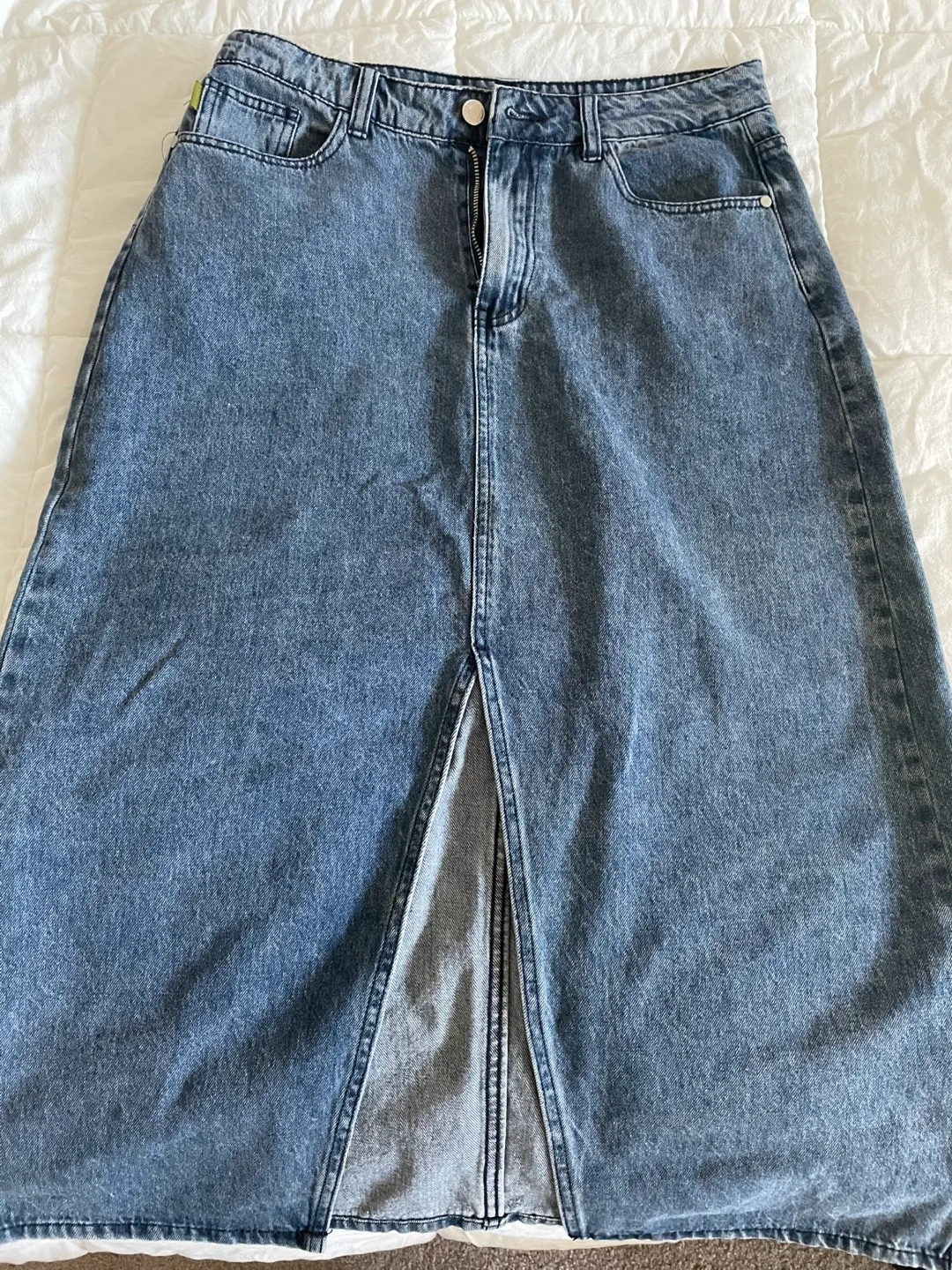 FRNCH Paris Denim Midi Skirt - Size 36 image indicator(2)