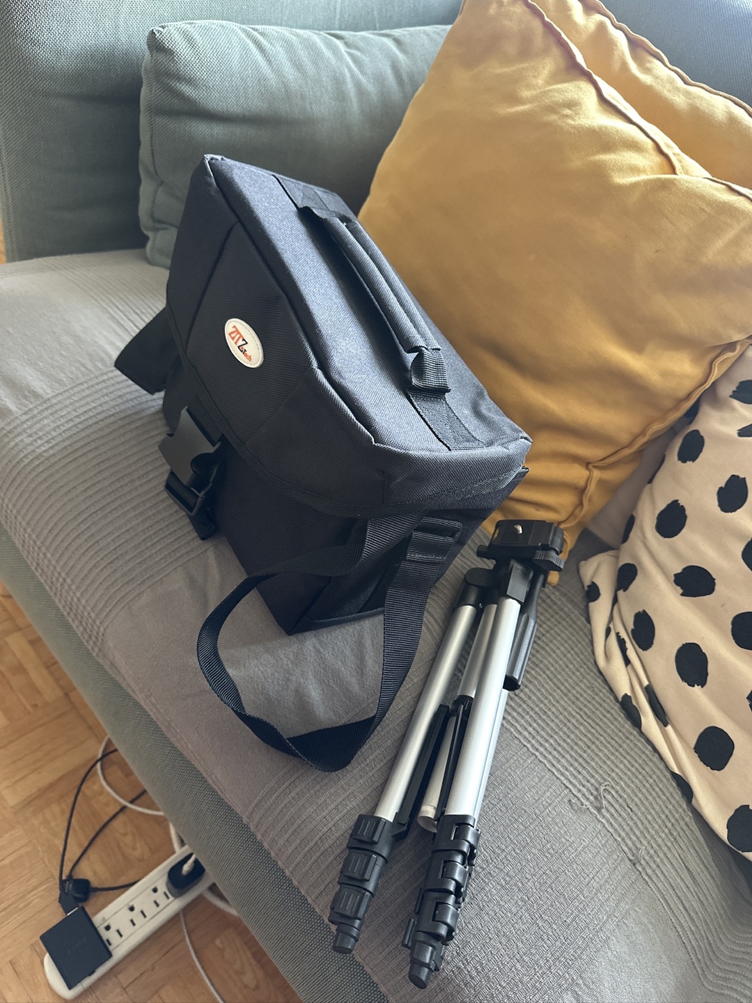 Camera Bag + Tripod – Brand New, Never Used