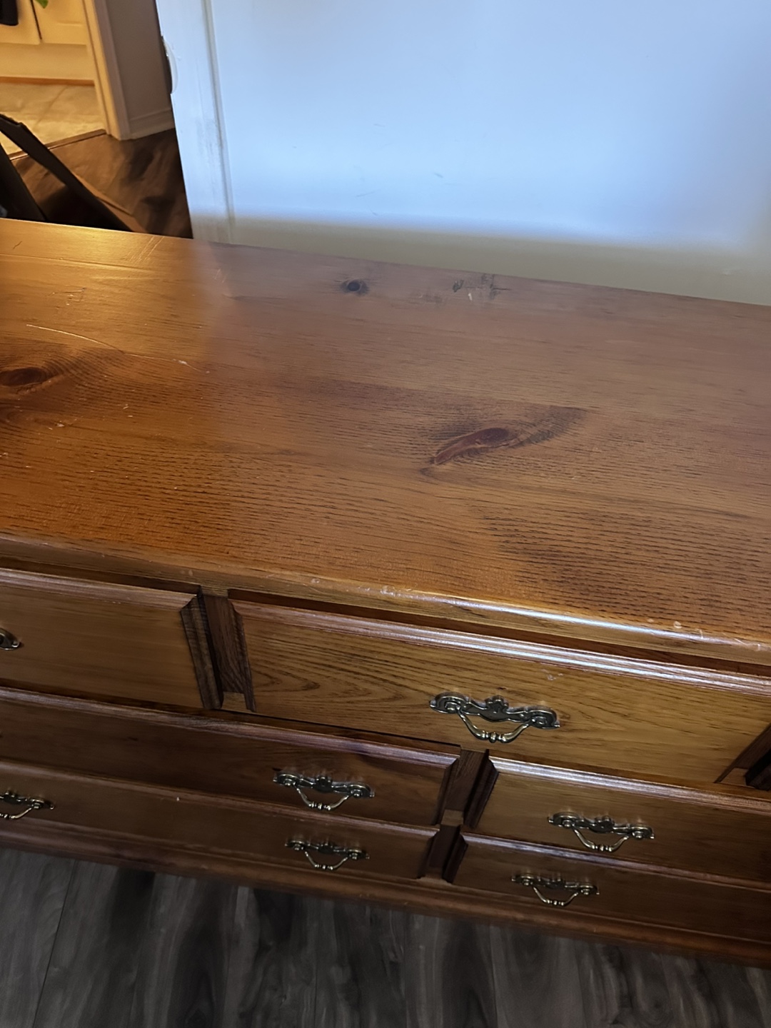 Wood Dresser with 7 Drawers - photo 4