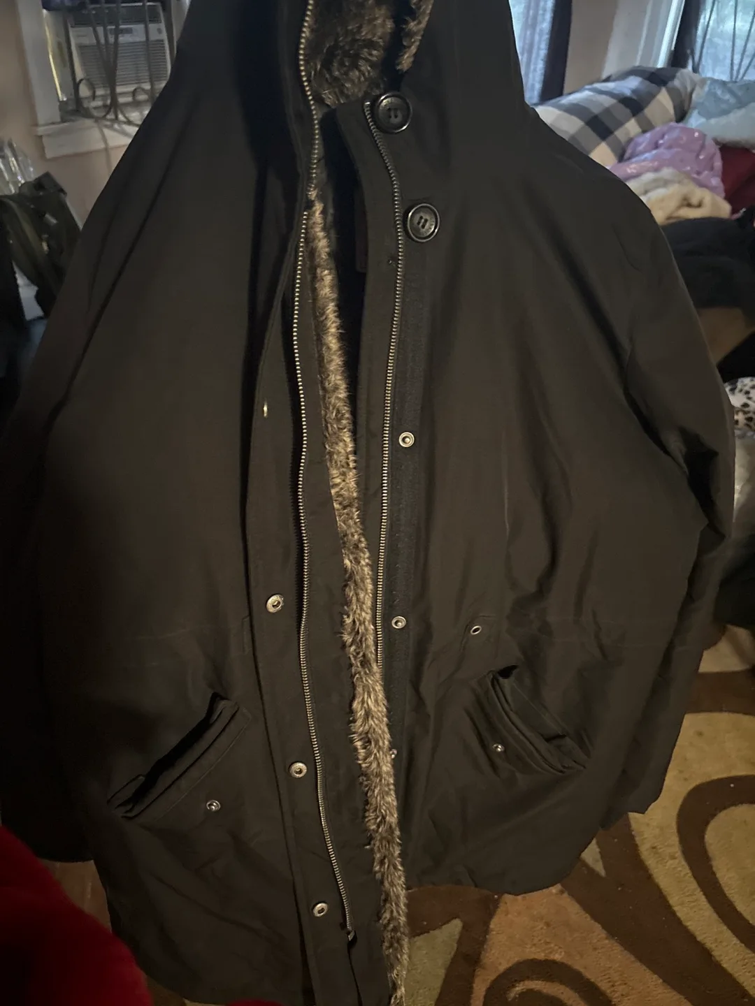 Levi Strauss & Co. Black Parka thumbnail