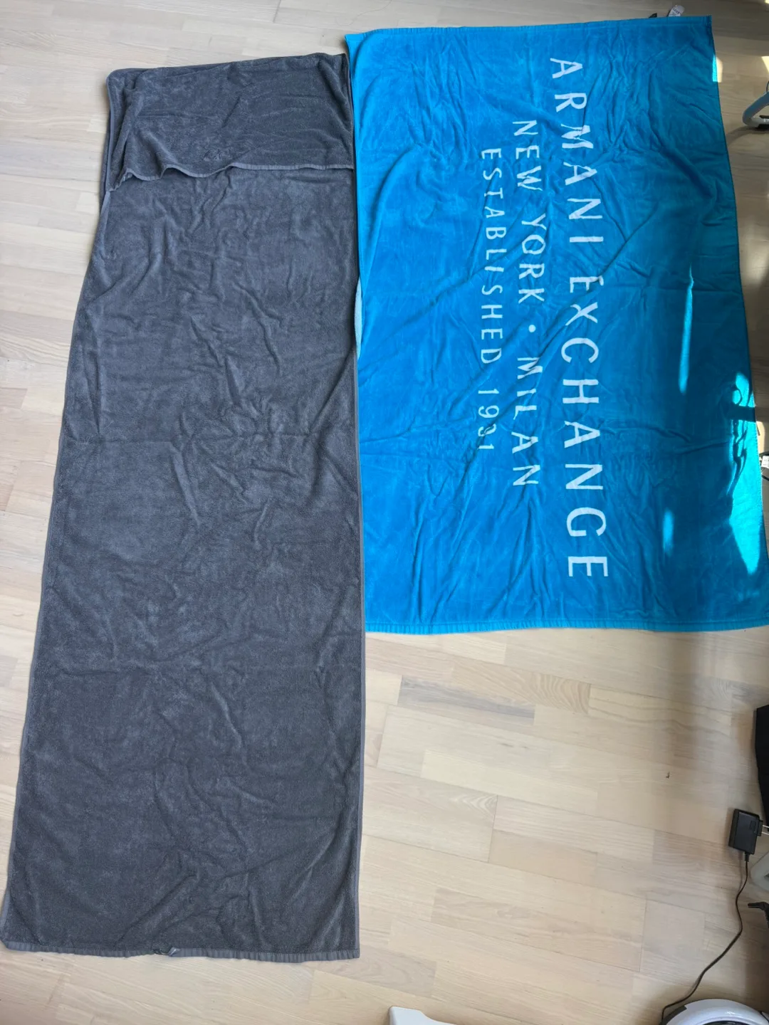 NEW Armani Exchange & GlucksteinHome lounge chair Towels thumbnail