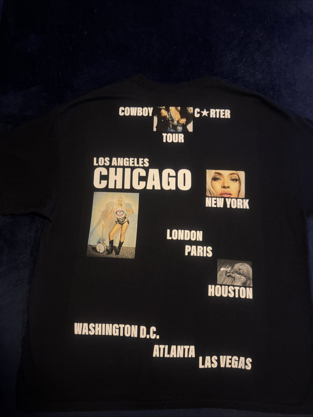Beyoncé Cowboy Carter Tour T-Shirt - XL - photo 2