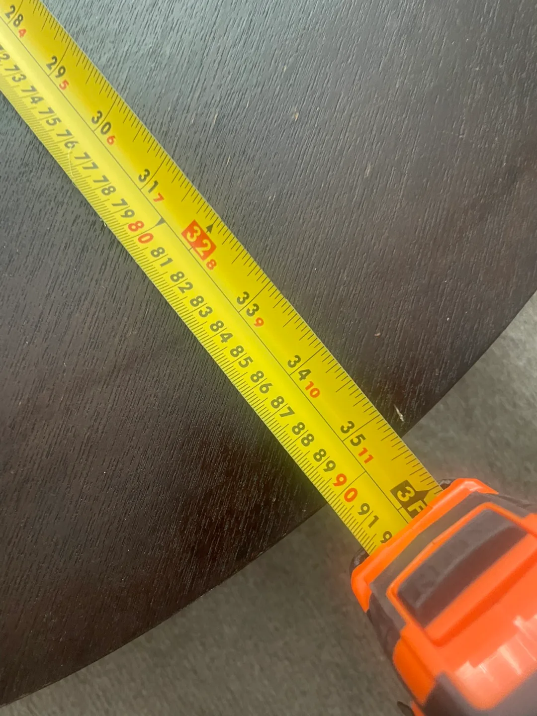 Round Dark Brown Coffee Table image indicator(4)