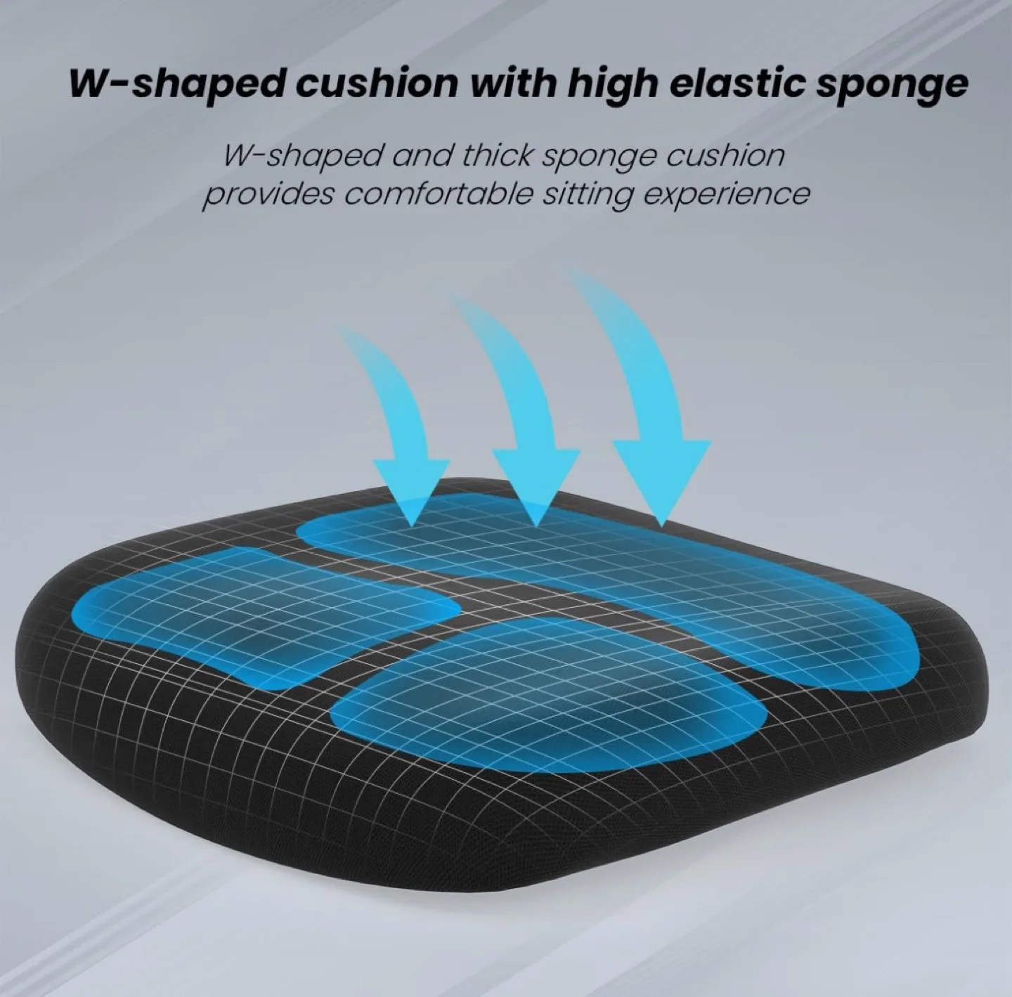 Ergonomic Office Chair - Black Mesh image indicator(8)