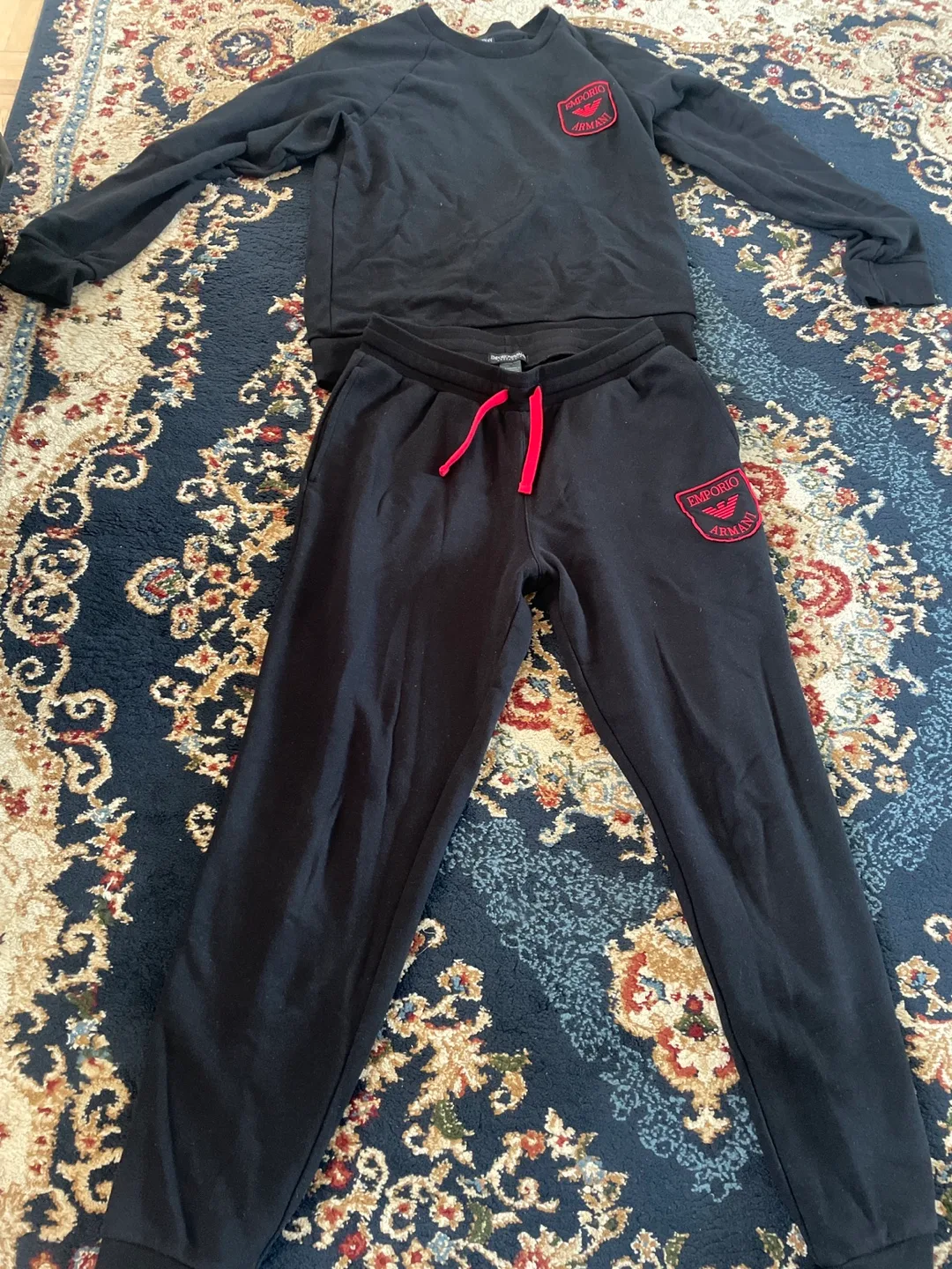 Emporio Armani Black Tracksuit