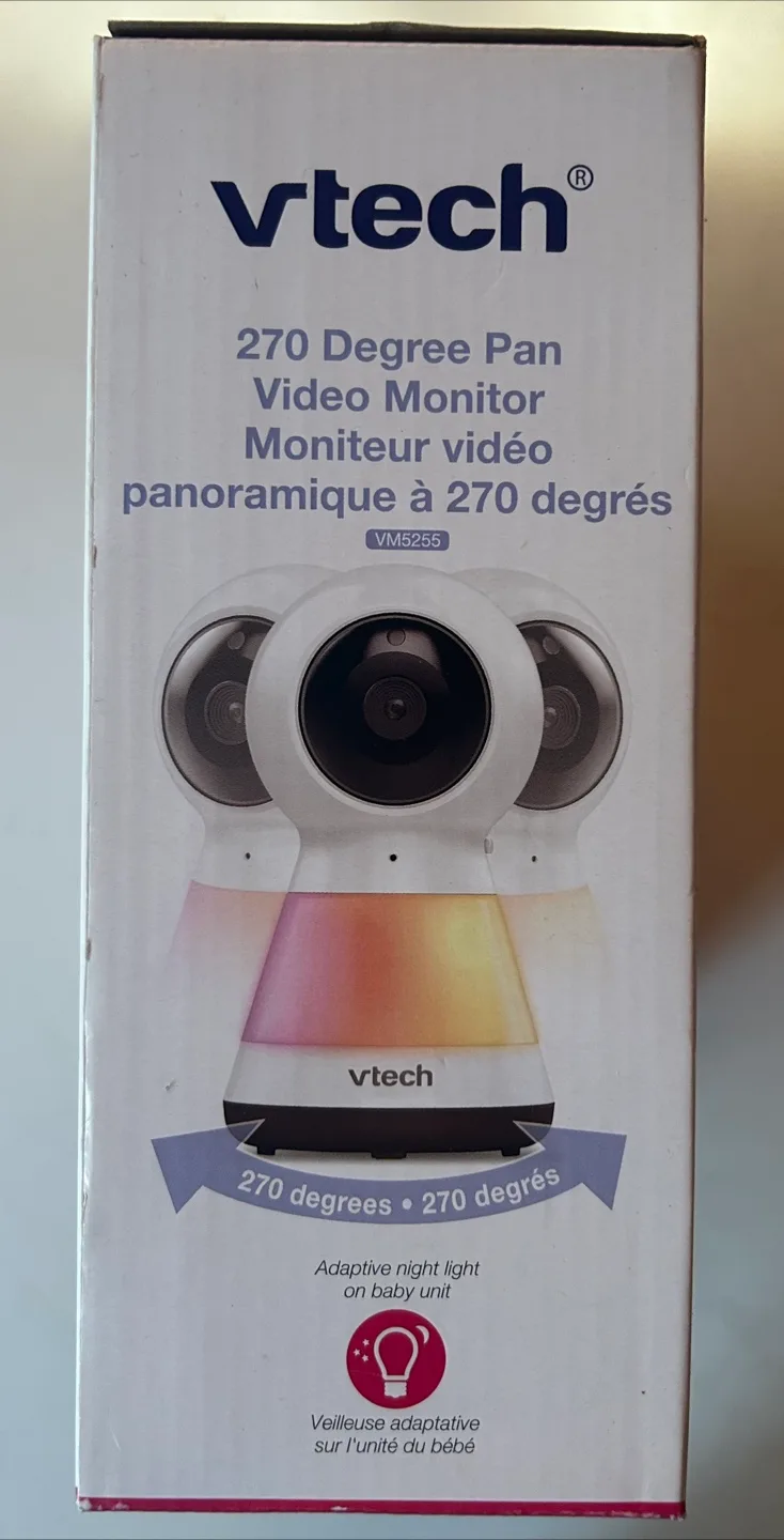 VTech VM5255 270 Degree Pan Video Baby Monitor thumbnail