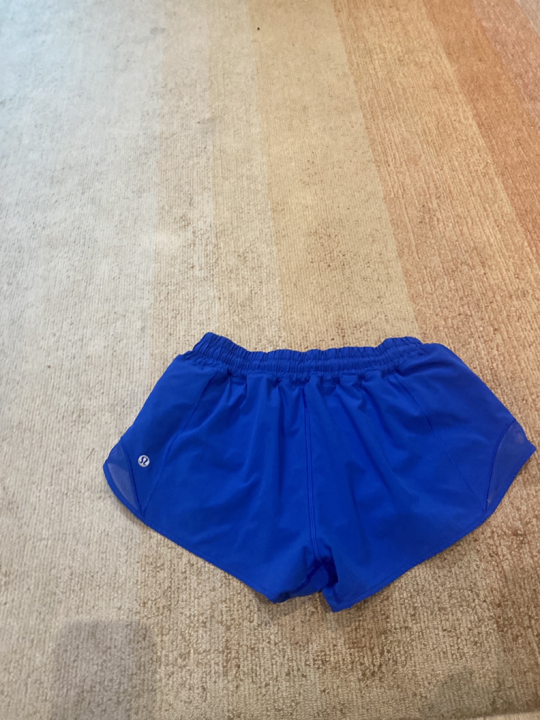 Lululemon Hotty Hot Shorts Blue, Size 6