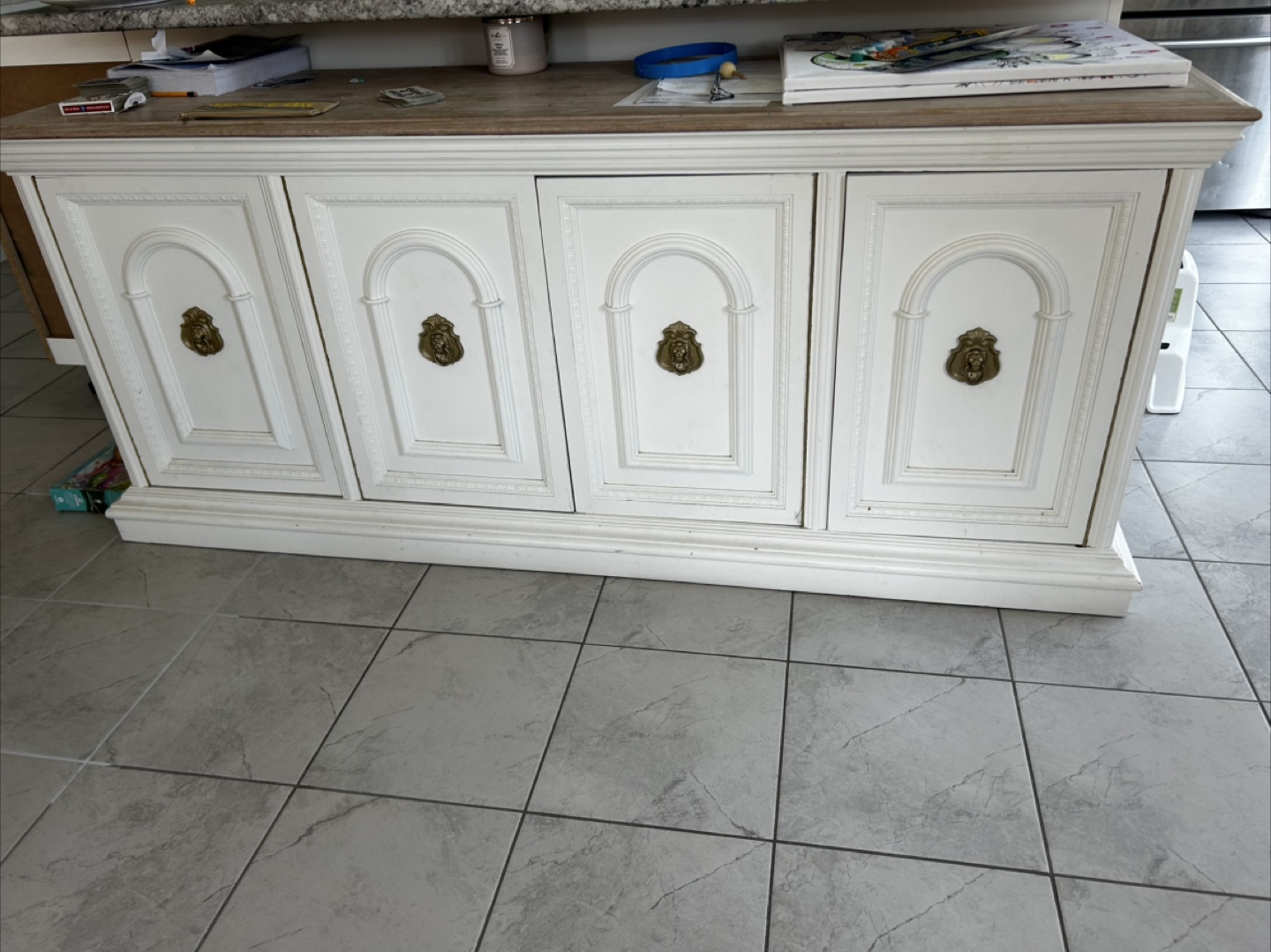 White Wooden Cabinet