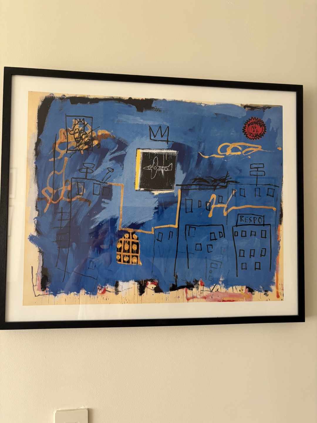 Basquiat Framed Print