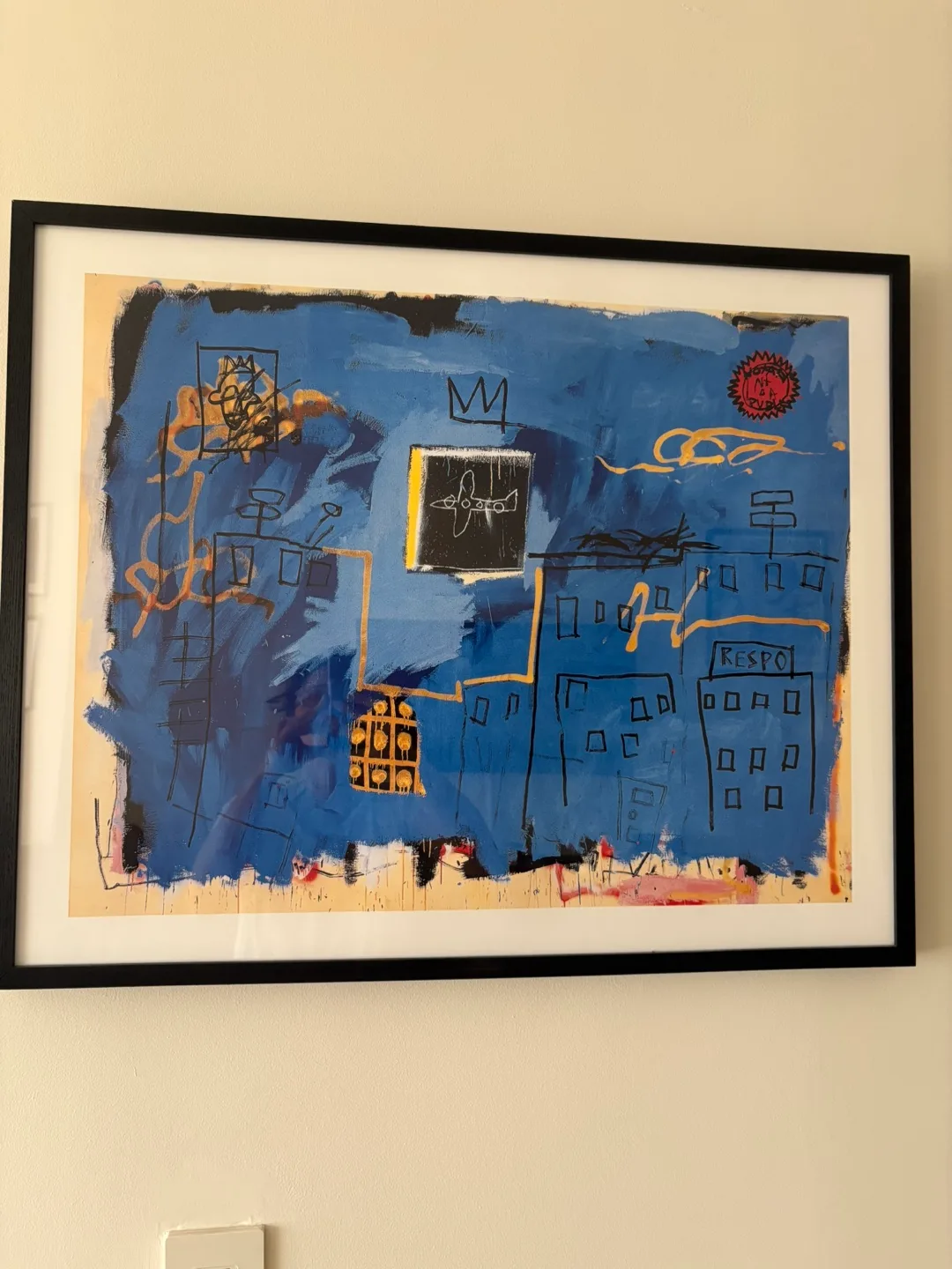 Basquiat Framed Print thumbnail