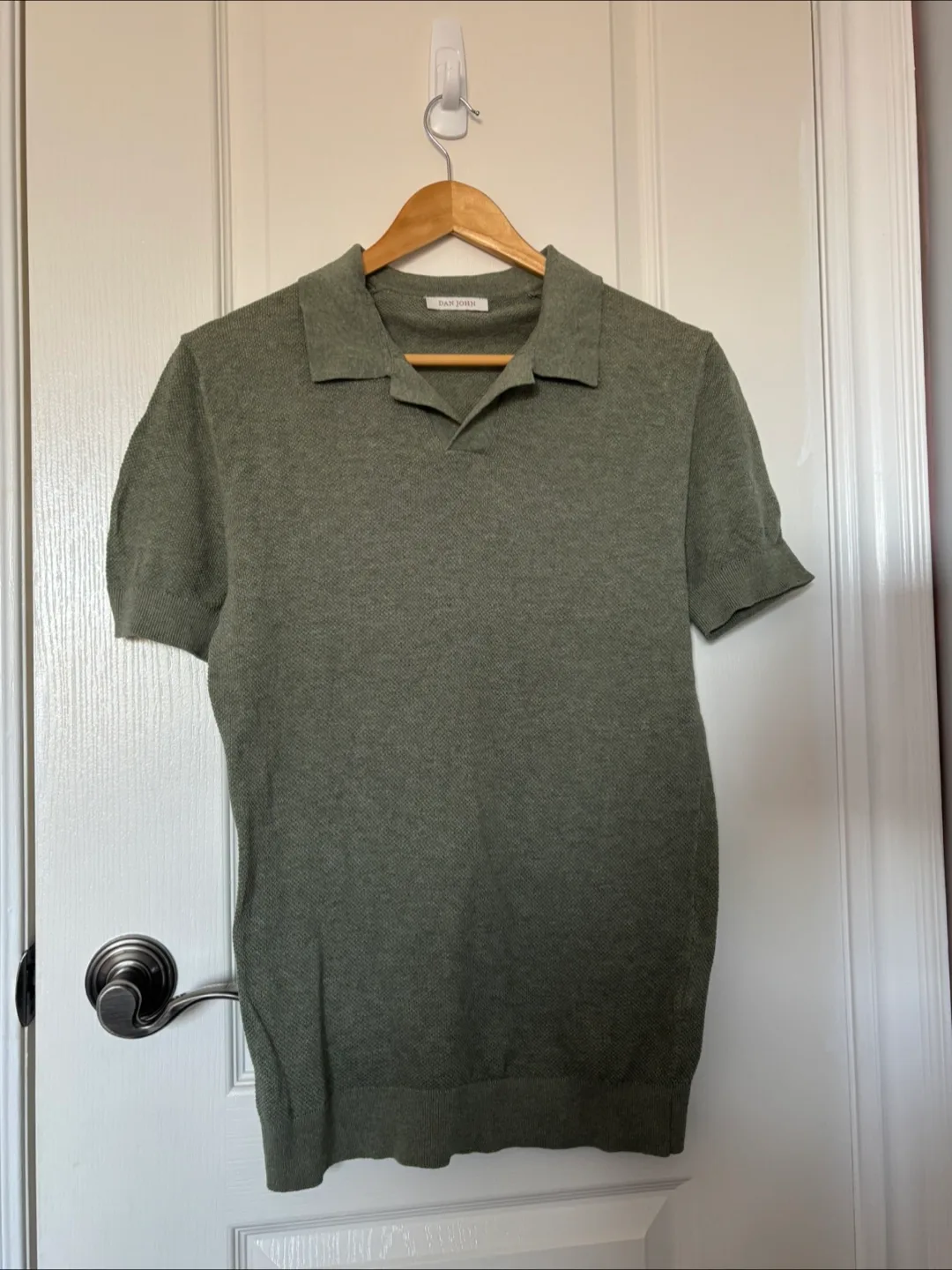 Mens Dan John Green Polo Shirt thumbnail