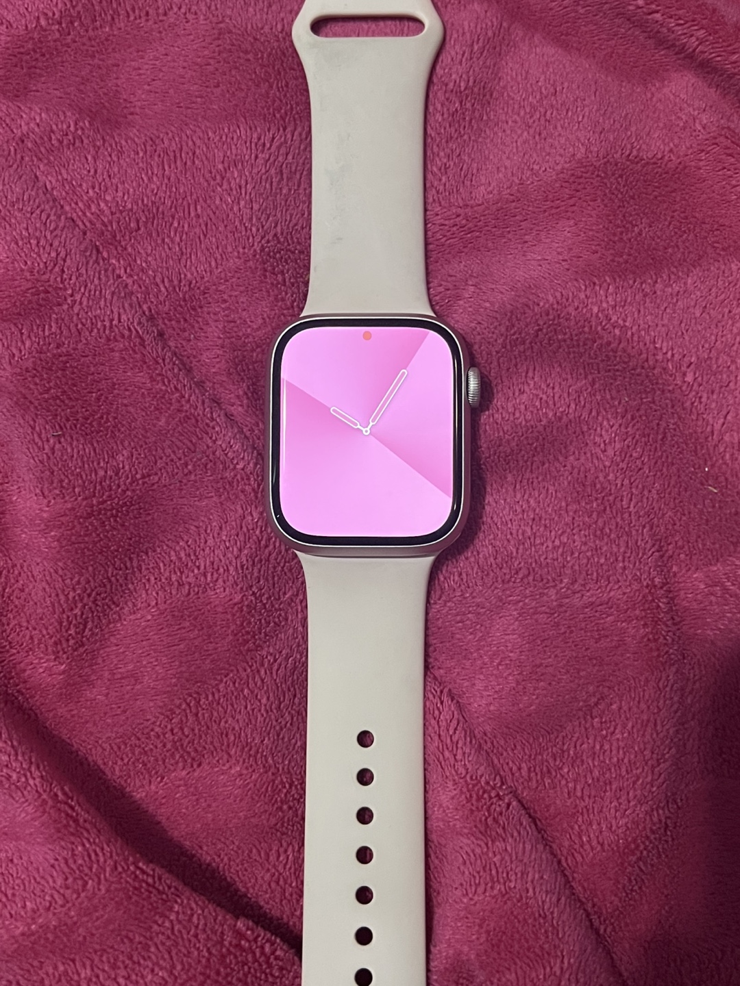 *LIKE NEW* LIGHT PINK Apple Watch Series 9 45mm GPS+Cellular - photo 4