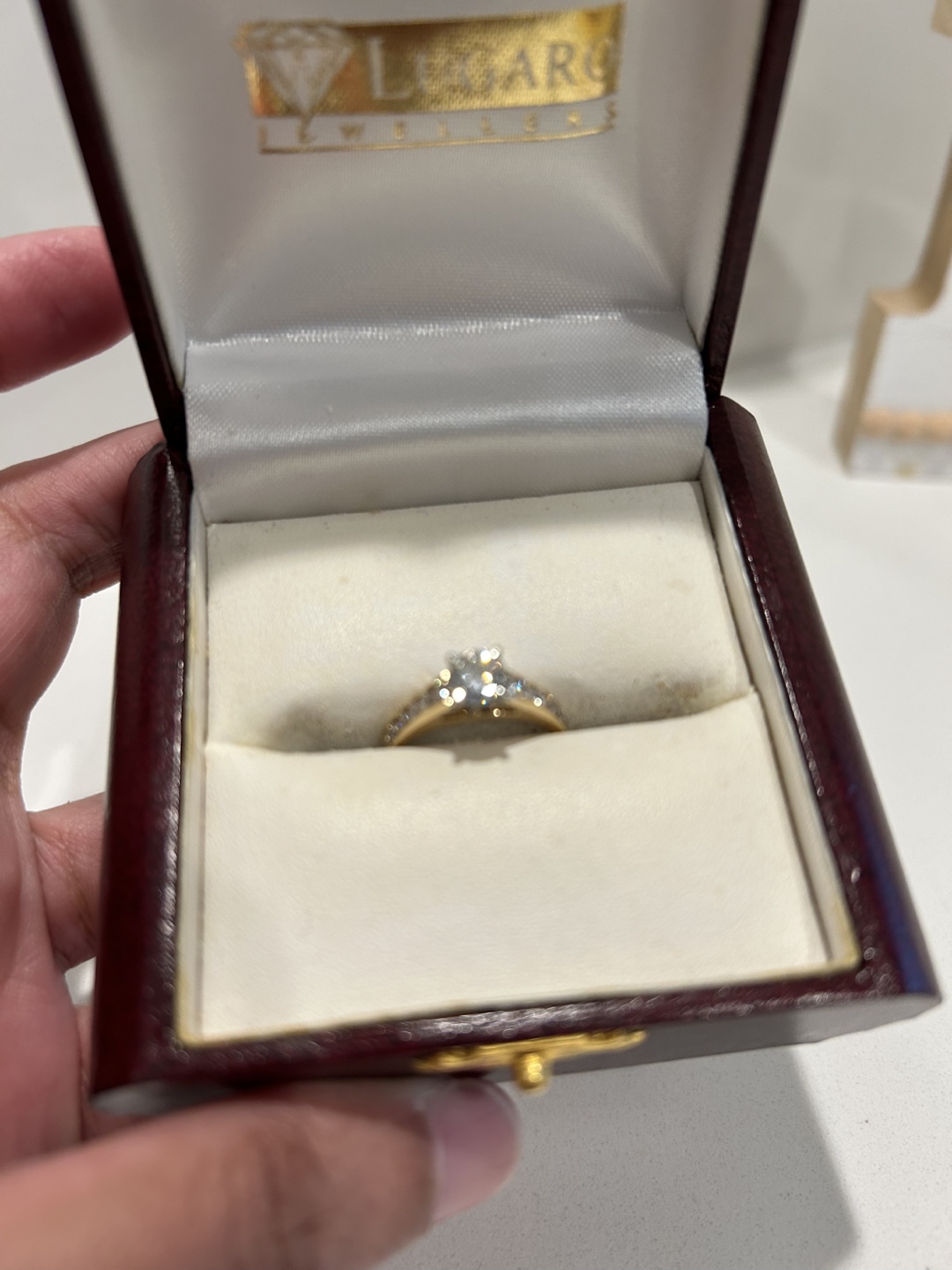 Engagement and Diamond Ring set